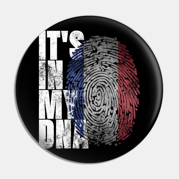 It's In My DNA French T-Shirt France Flag Wine Lovers Gifts Pin by Smoothbeats