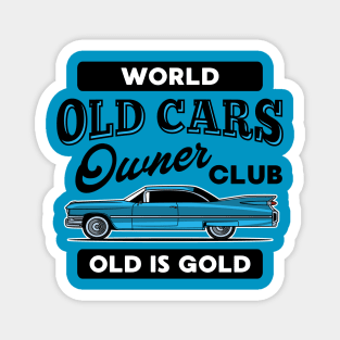 OLD CARS CLUB Magnet