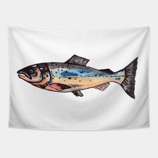 Salmon fish Tapestry