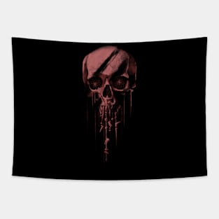 Skull and dream catcher Tapestry