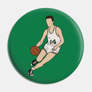 Bob Cousy Dribbling Pin