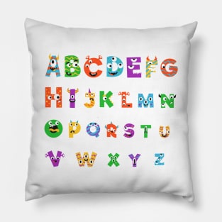 Funny Alphabetical Pillow