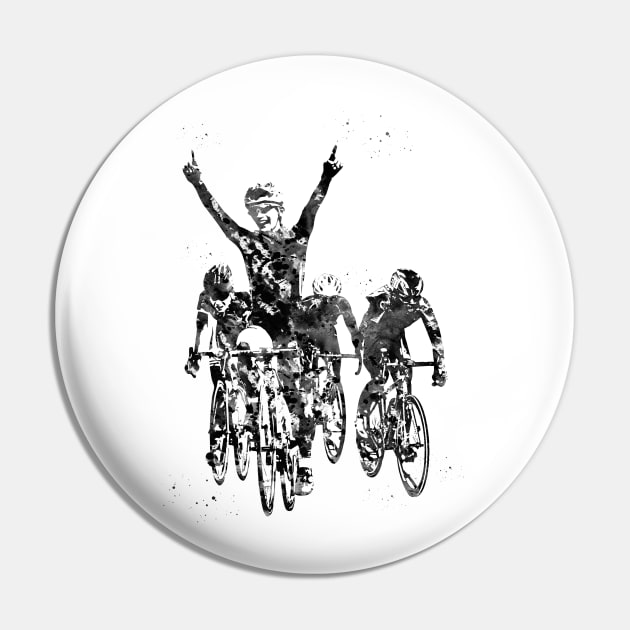 Cycling race Pin by erzebeth