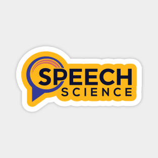 Original Speech Science Logo Magnet