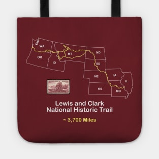 Route Map Design, The Lewis and Clark Trail Tote