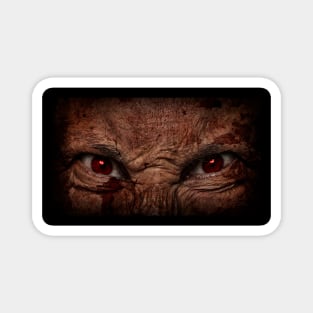 Horror Evil Face Halloween Magnet