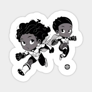 Superhero Gals Magnet