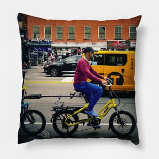 Canal Street Manhattan New York City Pillow