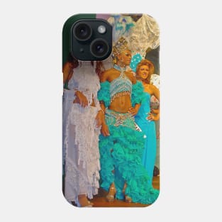 candidates with typical costumes and costumes Phone Case