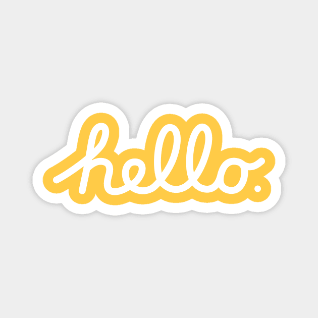 Hello: The Macintosh Office Magnet by First Things First