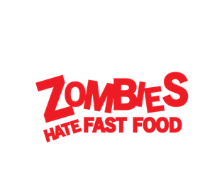 Zombies hate fast food Magnet