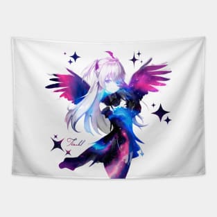 Space influence night princess Tapestry