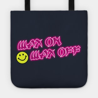 wax on wax off logo 1 Tote