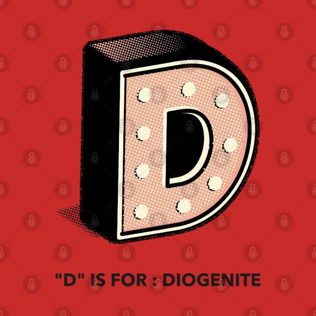 Meteorite Collector "D" is for: Diogenite" Meteorite by Meteorite Factory