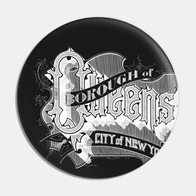 Vintage NYC Queens, NY Pin by DonDota