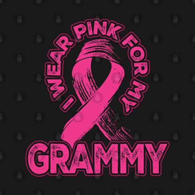 I wear pink for my Grammy by aneisha