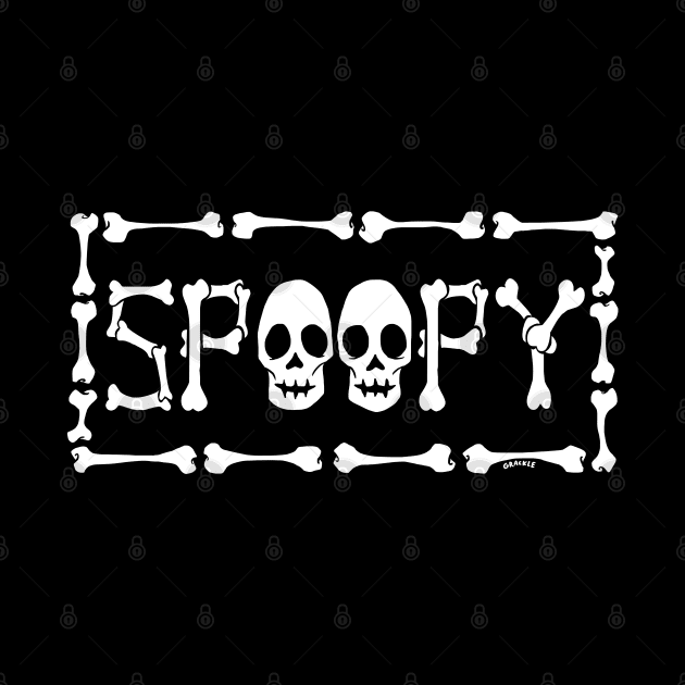 Spoopy Sign by Jan Grackle