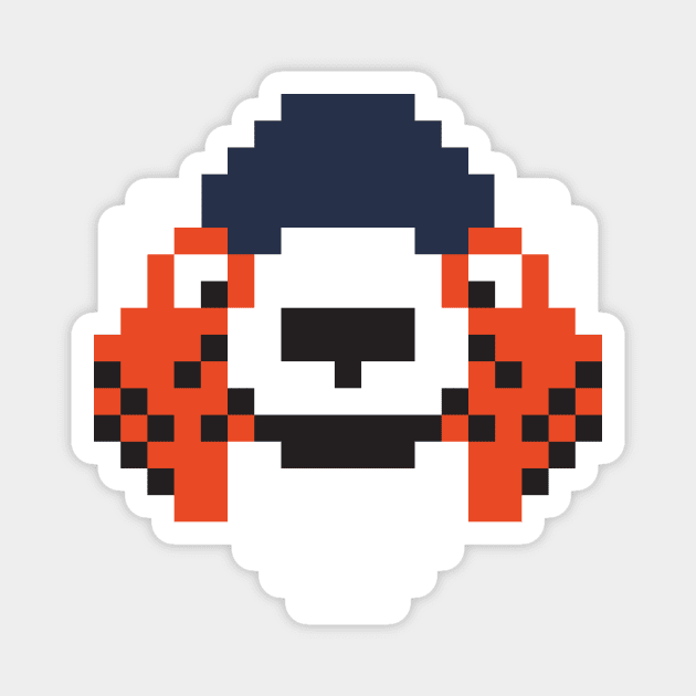 (DET) Baseball Mascot Magnet by Pixburgh