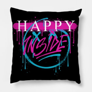 Happy Inside Pillow