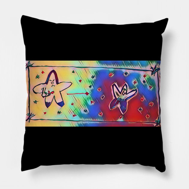 Damn Shooting Star Pillow by AmorimM