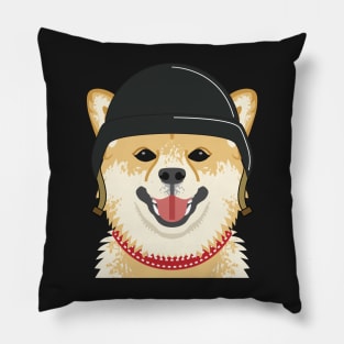 shiba, shiba dog, shiba crypto, crypto shiba, shiba cryptocurrency, robot dog, dog robot, dog army Pillow