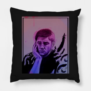 Dean Winchester is bi painting... TWO Pillow