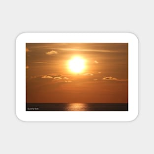 'Sunset over the Bahamas' Magnet