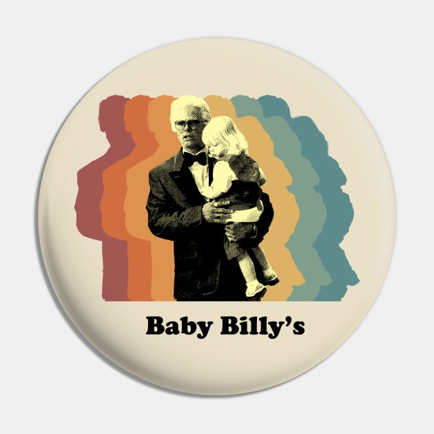 Baby Billy's Shadow Vintage Retro Pin by Krisna Pragos