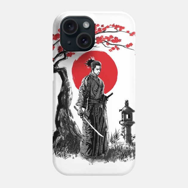 Miyamoto Musashi Phone Case by ddjvigo