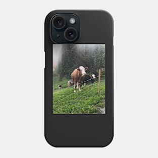 Curious Cow Phone Case