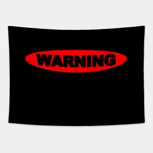 Warning Im An English Teacher T-Shirt Tapestry