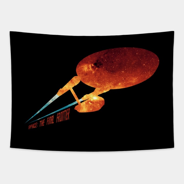 Space the Final Frontier Tapestry by AngoldArts