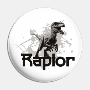 National Velociraptor Awareness Day – April Pin