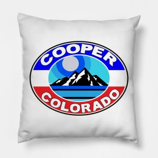 Ski Cooper Colorado Skiing Mountains CO Pillow