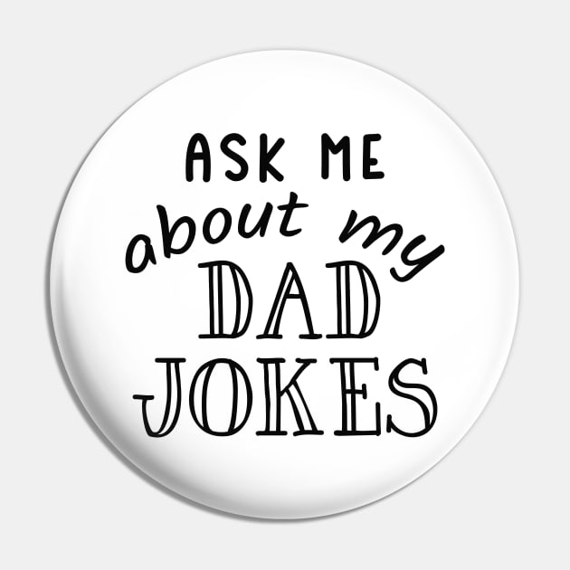 Dad Jokes Pin by LuckyFoxDesigns