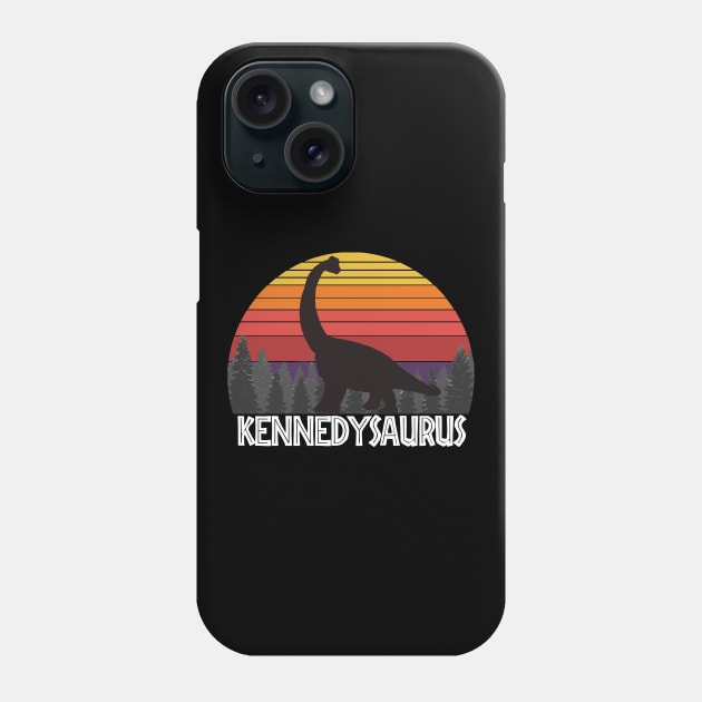 Kennedysaurus Kennedy saurus dinosaur name Phone Case by Kerlem