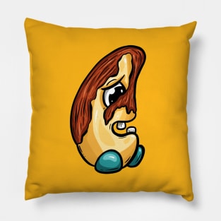 Brazil Nut Cartoon Character Pillow