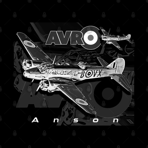 Avro Anson Vintage Warbird by aeroloversclothing