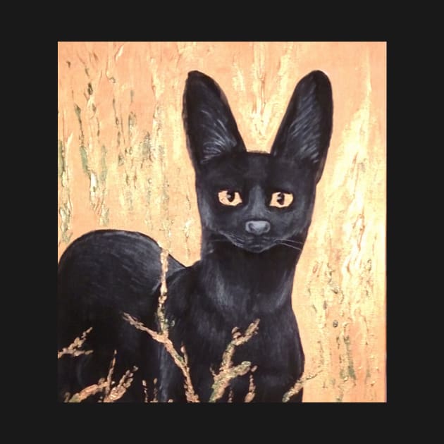 Black Serval by Amberchrome