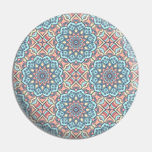 Ornamental floral mandala pattern #6 Pin by GreekTavern