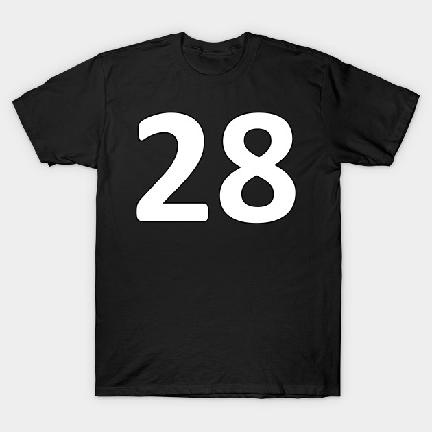 Sports Jersey Number 28 - Sports Jersey 