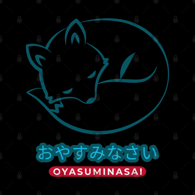 Japanese phrase anime oyasuminasai by inkonfiremx