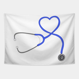 Stethoscope Heart Tapestry