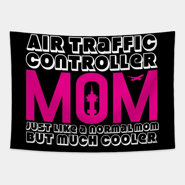 Air Traffic Controller Mom Mommy Control Tapestry by DesignatedDesigner