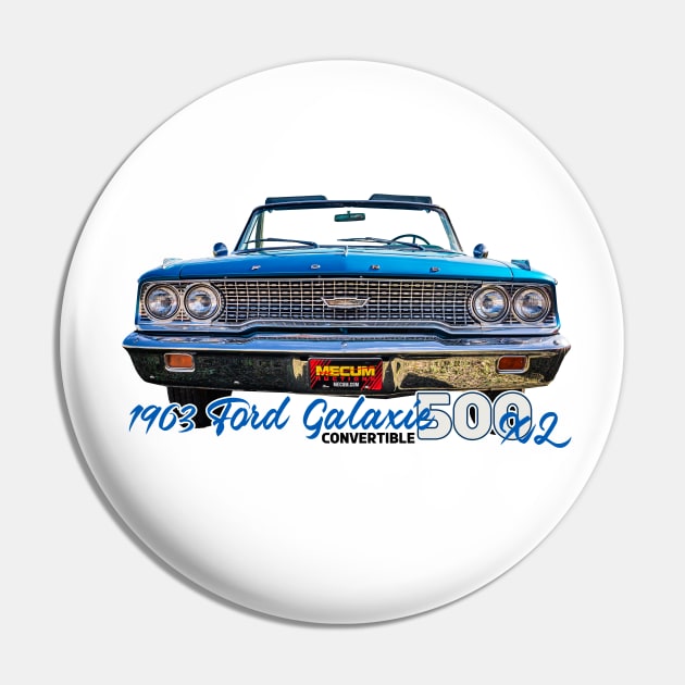 1963 Ford Galaxie 500 XL Convertible Pin by Gestalt Imagery