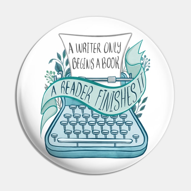 A WRITER ONLY BEGINS A BOOK Pin by Catarinabookdesigns