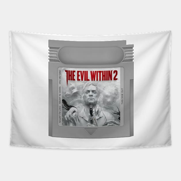 The Evil Within 2 Game Cartridge Tapestry by PopCarts