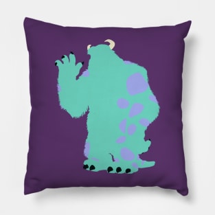 Blue Monster Pillow