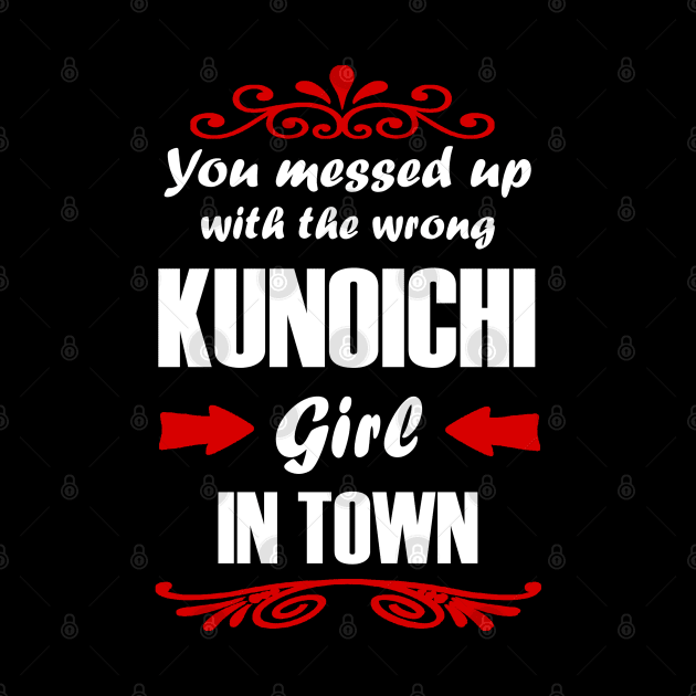 Kunoichi Girls' Ninja Birthday Gift by FindYourFavouriteDesign