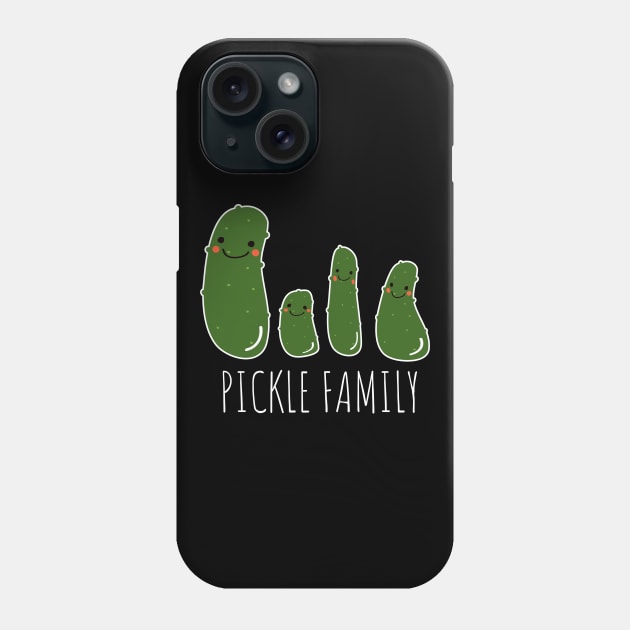 Pickle Family Funny Pickles Phone Case by DesignArchitect